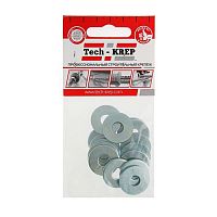 Шайба кузовная M8 цинк. DIN 9021 (уп.15шт) пакет Tech-Krep 103038  Изображение Шайба кузовная M8 цинк. DIN 9021 (уп.15шт) пакет Tech-Krep 103038