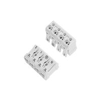 Клемма пружинная соединительная КСП 4-полюсная (уп.50шт) Rexant 07-6216  Изображение Клемма пружинная соединительная КСП 4-полюсная (уп.50шт) Rexant 07-6216