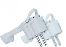 Вилка 61 365 NCA-PL06-16A-E-WH плоская с заземл. бел. Navigator 61365  Изображение Вилка 61 365 NCA-PL06-16A-E-WH плоская с заземл. бел. Navigator 61365