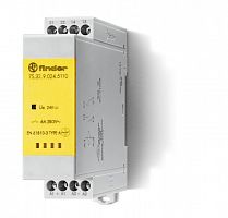 Реле безопасности модульное электромеханич. (реле с принудительным управлением контактами) 1NO+1NC 6А AgNi+Au 24В DC винт. клеммы 22.5мм IP54 FINDER 7S3290245110  Изображение Реле безопасности модульное электромеханич. (реле с принудительным управлением контактами) 1NO+1NC 6А AgNi+Au 24В DC винт. клеммы 22.5мм IP54 FINDER 7S3290245110