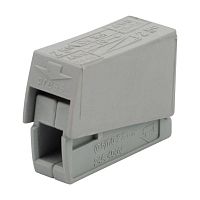 Клемма строительно-монтажная СМК 224-101 1-проводная 1.0-2.5/0.5-2.5кв.мм для светильника сер. (уп.100шт) Rexant 07-2401  Изображение Клемма строительно-монтажная СМК 224-101 1-проводная 1.0-2.5/0.5-2.5кв.мм для светильника сер. (уп.100шт) Rexant 07-2401