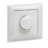 Диммер 600Вт VALENZO 6111 бел. ASD / IN HOME 4690612006338  Изображение Диммер 600Вт VALENZO 6111 бел. ASD / IN HOME 4690612006338