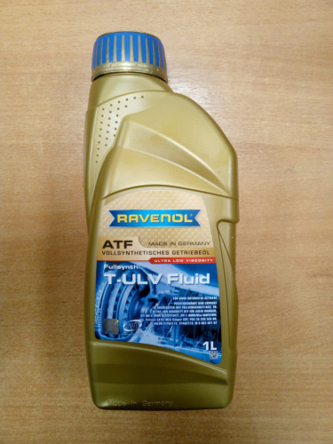 RAVENOL ATF T-ULV Fluid трансмиссионное масло 1л Изображение RAVENOL ATF T-ULV Fluid трансмиссионное масло 1л