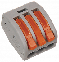 Клемма СМК 222-413 строительно-монтажная IEK  UKZ-001-413  Изображение Клемма СМК 222-413 строительно-монтажная IEK  UKZ-001-413