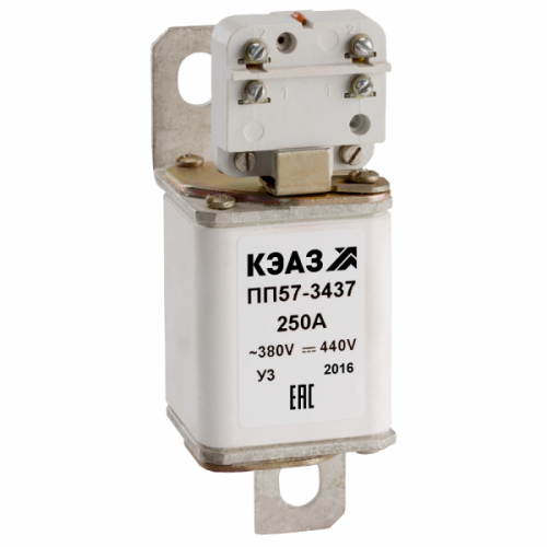 Предохранитель ПП57 39672 500А У3 КЭАЗ 111204 Изображение Предохранитель ПП57 39672 500А У3 КЭАЗ 111204
