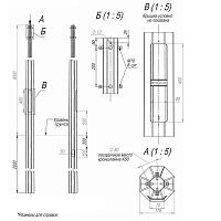 Опора ОГКлп-9.0-11 оцинк. Пересвет 00-002985  Изображение Опора ОГКлп-9.0-11 оцинк. Пересвет 00-002985