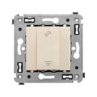 Диммер кнопочный СП "Avanti" "Ванильная дымка" DKC 4405343  Изображение Диммер кнопочный СП "Avanti" "Ванильная дымка" DKC 4405343