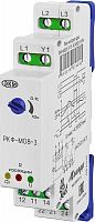 Реле контроля трехфазного линейного напряжения РКФ-М08-3-15 AC400В УХЛ4 аналог ЕЛ-13 с функцией контроля сопротивления изоляции задержка сраб. 0.1-10с ток контактов исполн. реле 8А 2п Меандр A8302-16935000  Изображение Реле контроля трехфазного линейного напряжения РКФ-М08-3-15 AC400В УХЛ4 аналог ЕЛ-13 с функцией контроля сопротивления изоляции задержка сраб. 0.1-10с ток контактов исполн. реле 8А 2п Меандр A8302-16935000
