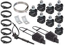 Комплект для подключения абонентов АСИП 3ф IEK UAP30-1-95-16-1-U  Изображение Комплект для подключения абонентов АСИП 3ф IEK UAP30-1-95-16-1-U