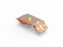 Jupiter Держатель прута на водостоке с болтом,медь  ND2308CU  Изображение Jupiter Держатель прута на водостоке с болтом,медь  ND2308CU